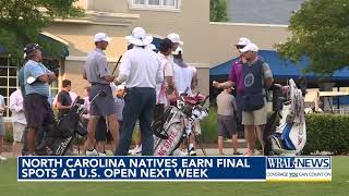 North Carolina natives earn final spots at US Open [upl. by Gnet]