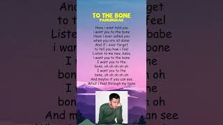 Pamungkas  To The Bone Lyrics shorts [upl. by Andromede]