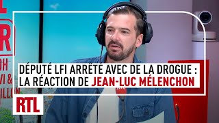 Député LFI pris en flagrant délit dachat de drogue  la réaction de JeanLuc Mélenchon [upl. by Shani16]