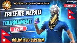 🔴 GIVEAWAY AND CHANNEL PROMOTION FREEFIRE  NEPAL  BANGLADESH LIVE  BD SERVER [upl. by Ardnoed]