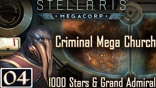 Shoggoths  Stellaris MegaCorp PreRelease  Mega Church  04  Let’s Play Gameplay [upl. by Dnanidref]