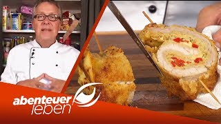 Die verrückteste SchnitzelVariante SchnitzelRoulade  Abenteuer Leben  kabel eins [upl. by Aihtebat]