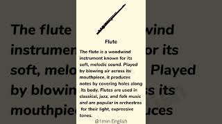 Flute  Learn English Through Story  English listening Practice shorts [upl. by Oyam]