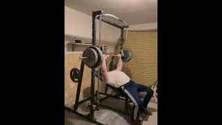 170 kg panca inclinata motivation allenamento armwrestling shortvideo viralvideo benchpress [upl. by Schlessel]