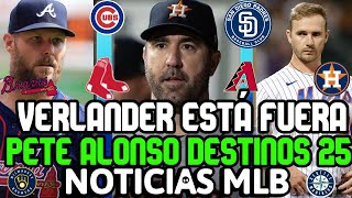 PETE ALONSO destinos VERLANDER fuera DUEÑO DBACKS revienta a JORDAN MONTGOMERY PLAYOFFS MLB 2024 ‐ [upl. by Oeht]