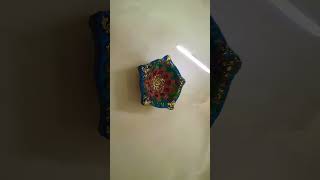 Small diya 🪔 painting craftstudio youtubeshorts painting craftsstudio musicsong drawing [upl. by Naval]