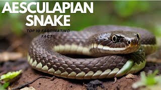 Slithering Secrets Top 10 Facts about Aesculapian Snake [upl. by Uase]