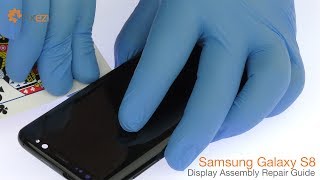 Samsung Galaxy S8 Display Assembly Repair Guide  Fixezcom [upl. by Meyers959]