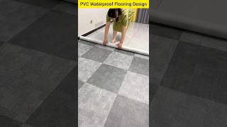 PVC Waterproof Flooring Design Ideas shorts flooring homedecor [upl. by Purdy]