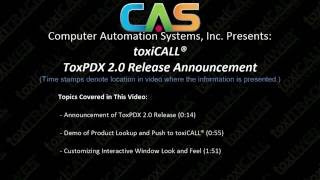 ToxPDX v2 0 Announcement [upl. by Inalel]