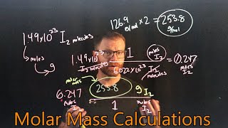 Molar Mass Conversions [upl. by Riay293]