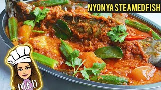 How to cook Nyonya Steamed Fish [upl. by Nimocks834]