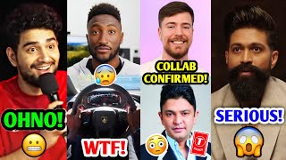 YouTuber Had to say SORRY for this HUGE MISTAKE 😰 MrBeast TSeries COLLAB Samay Raina MKBHD [upl. by Nosauq]