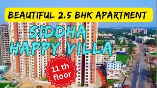 2 bhk plus study room in siddha happy villa outstanding view Rajarhat Kolkata [upl. by Armbrecht]