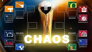 Most and Least Chaotic College Football Scenarios [upl. by Einyaj]