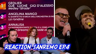 Geolier a Sanremo che SCANDALO Reaction ep4 [upl. by Allicserp496]