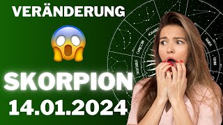 SKORPION ♏️🥹 Große VERÄNDERUNG im Leben 😱 Horoskop  14Januar 2024 skorpion tarot [upl. by Galang]