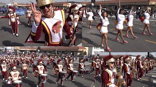 USC Trojan Marching Band  2024 Kingdom Day Parade [upl. by Khosrow269]