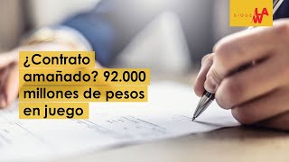 92000 millones de pesos en juego para un contrato en Norte de Santander [upl. by Nawor]