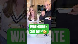 Making RETRO WATERGATE SALAD🤤Happy Thanksgiving thanksgiving recipe [upl. by Acinorev]