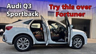 2023 Audi Q3 Sportback  best entry level Luxury SUV  Engine Interiors Features Detailed review [upl. by Tigges]