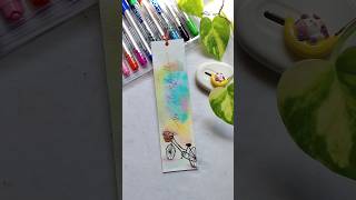 Easy Bookmark🔖🥰Day2Doms brush penytshorts shorts art bookmark trending domsbrushpen [upl. by Adnoel248]