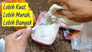 Cara Membuat Dempul Kayu Yang Kuat Tahan Lama [upl. by Simonetta]