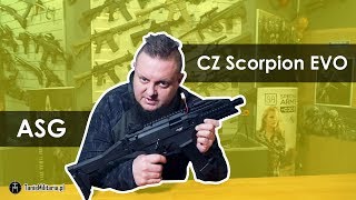 CZ SCORPION EVO 3 A1 ASG  TANIEMILITARIAPL [upl. by Ecirbaf]