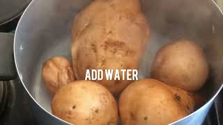 Cooking sweet potatoes sweetpotato [upl. by Carrnan]