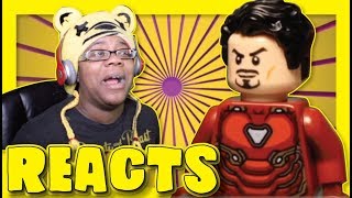 LEGO INFINITY WAR Parody by FlapJack Films  Animation Reaction [upl. by Tomasina77]