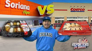 ROSCA DE COSTCO VS SORIANA  El Reportero de Barrio [upl. by Ahso322]