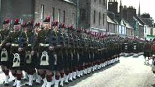 Highland Laddie The Royal Scots Dragoon Guards [upl. by Inaffets180]