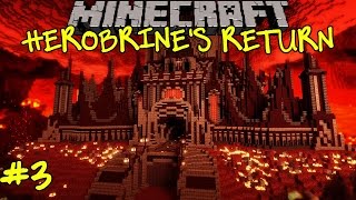 Minecraft Herobrines Return Custom Map Part 3 [upl. by Martguerita]