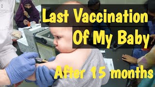 Alhamdulillahs Last Vaccination of my Baby  Shingles Vaccine [upl. by Ielirol]