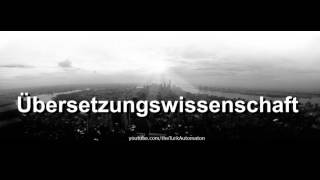 How to pronounce Übersetzungswissenschaft in German [upl. by Ovid]