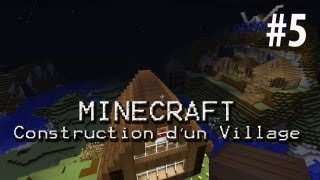 3 P01 Minecraft Construction dun Village avec 2 abonnés [upl. by Rushing670]