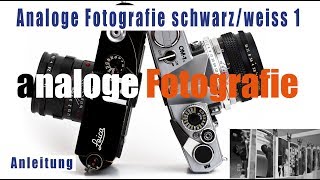 Teil 14 Analoge Fotografie schwarzweiß Bilder aufnehmen deutsch Blende Zeit ISO [upl. by Eiderf]