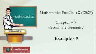 Expl 9  Find the ratio in which the yaxis divides the line segment Ch 7  Math for Class X CBSE [upl. by Mikal635]