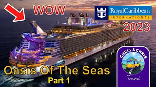 Royal Carribean Oasis Of The Seas 2023  Chris and Chris Travel  Day 1  Amazing Cruise Experience [upl. by Zach]