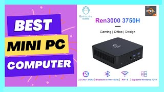 GenMachine New AMD Ryzen 7 3750H Mini PC [upl. by Ailiec676]