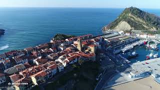 Zarautz Getaria y Zumaia desde el Aire UHD 4K [upl. by Behre39]