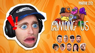 Among Us Partie 22  Rediffusion Squeezie du 2806 [upl. by Ruella196]