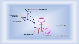 Tiotropio bromuro broncodilatador análisis retrosintético I [upl. by Nylqcaj]