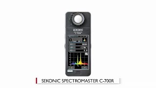 HandsOn Review Sekonic  C700R SpectroMaster [upl. by Cristionna]