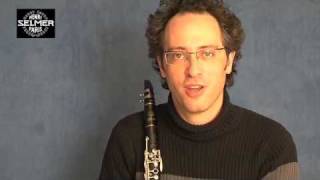 Chen Halevy amp the Selmer Paris quotPrivilegequot clarinet [upl. by Prince]