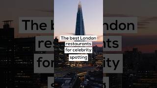 Best London restaurants for celebrity spotting [upl. by Gottfried316]