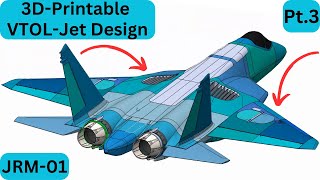 How to make a VTOL Jet from Scratch  JRM01 Project Insights  Pt3 [upl. by Iraj]