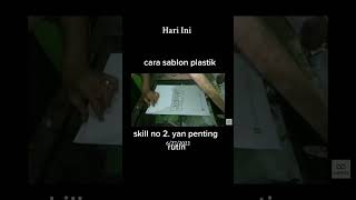 Sablon plastik polymailer shorts youtube [upl. by Malilliw]