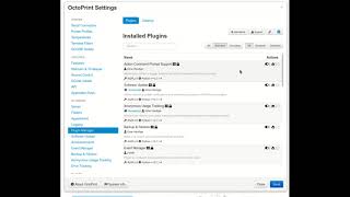 Octoprint 17  Pluginsconfiguratie 09  EL 3D print  3D printen Nederlands [upl. by Ellezig]