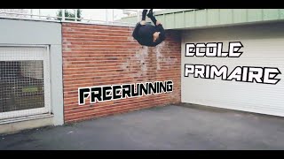 Lucka Ndaye  Freerunning à lecole [upl. by Constantine]